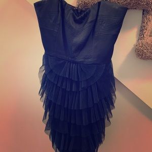 BCBG Max Azria Navy Cocktail Dress